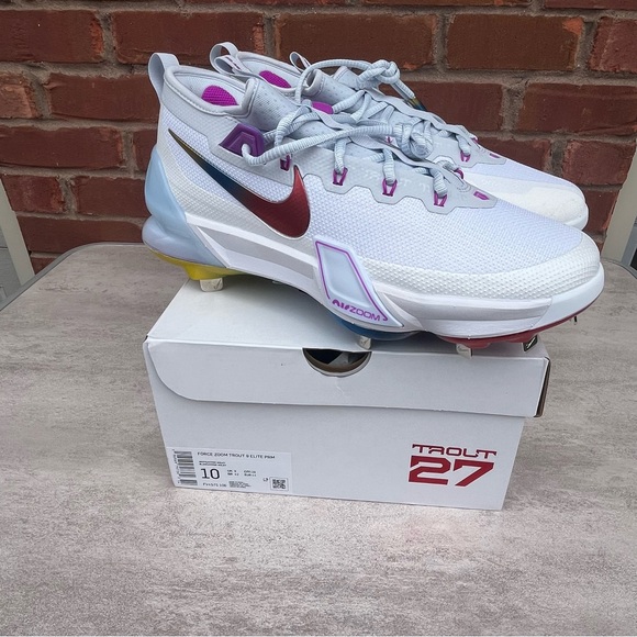 NWT Men’s Nike Force Zoom Trout 9 Elite PRM Baseball Cleats New With Box - Picture 6 of 13